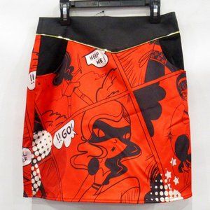 Anatopik Super Hero Graphic Skirt